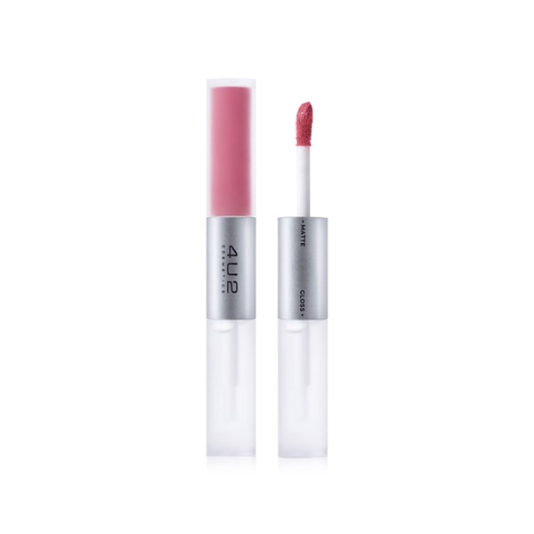 ลิป 4U2 My Mate Gloss Matte Lip #10 Sometimes ช่วยลุคแต่งหน้าโทนชมพูให้โดดเด่น
