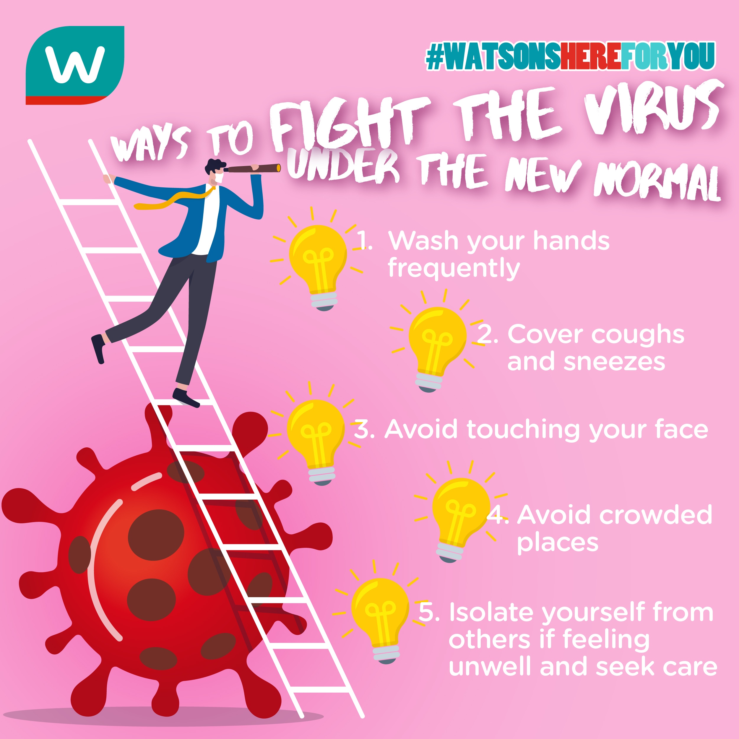 Ways to fight the virus during new normal