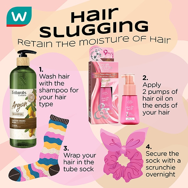 what is hair slugging, how to prevent dryness for your hair, tips to keep your hair shiny