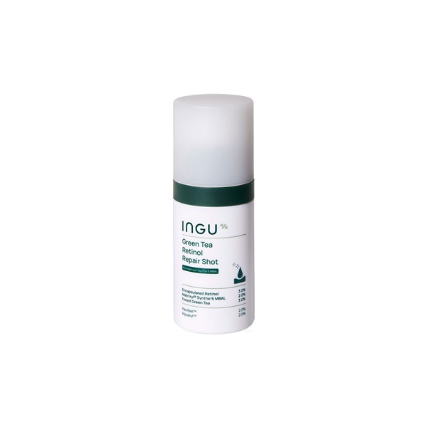 เรตินอลลดริ้วรอย - INGU Green Tea Retinol Repair Shot