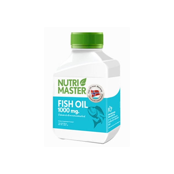  อาหารเสริมน้ำมันปลา Nurtrimaster Fish Oil.