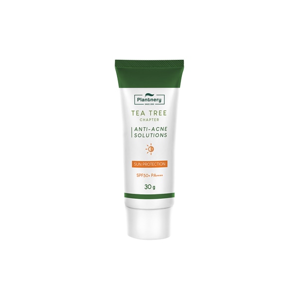 กันแดดหน้าจาก Plantnery Tea Tree Sunscreen Acne Oil Control Spf 50 PA+++