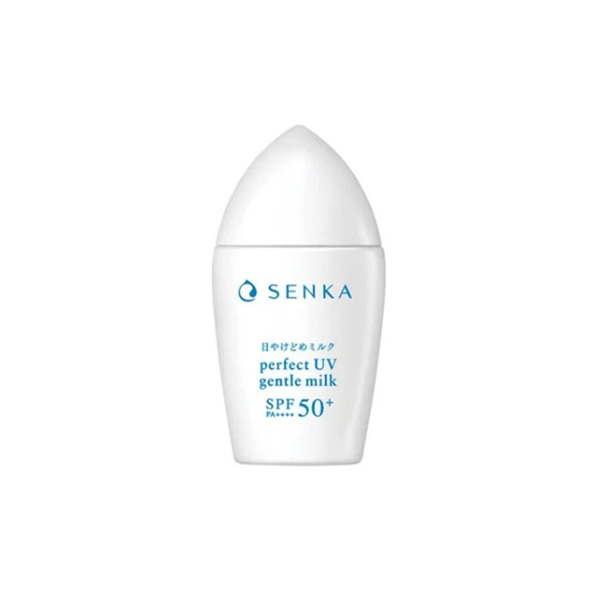  แนะนำครีมกันแดดทาหน้าจาก Senka Perfect UV Gentle Milk SPF 50+ PA++++