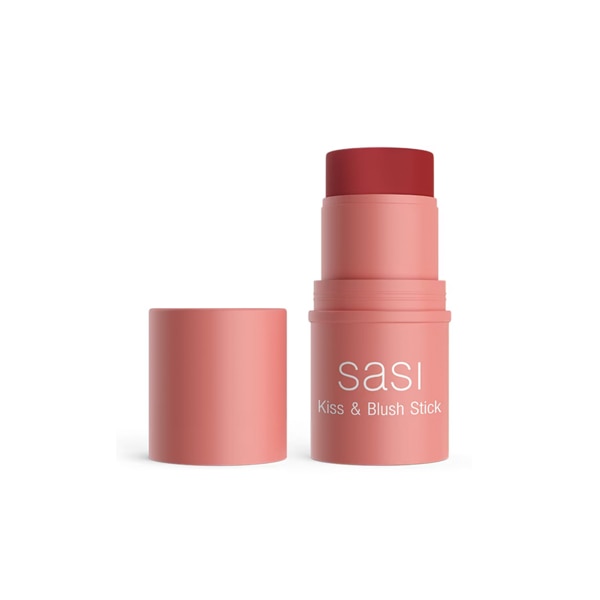 Sasi Kiss Blush Stick เฉดสีที่เข้ากับการ แต่งหน้าโทนชมพู แดงลุค Strawberry Makeup