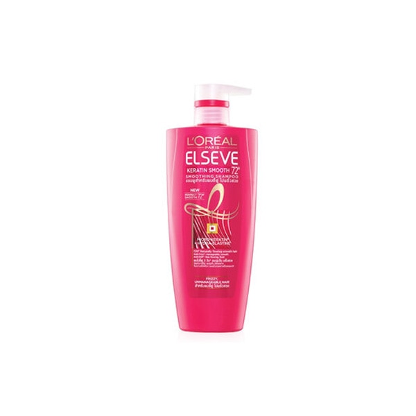  แชมพูเร่งผมยาว LOREAL PARIS Elseve keratin smooth