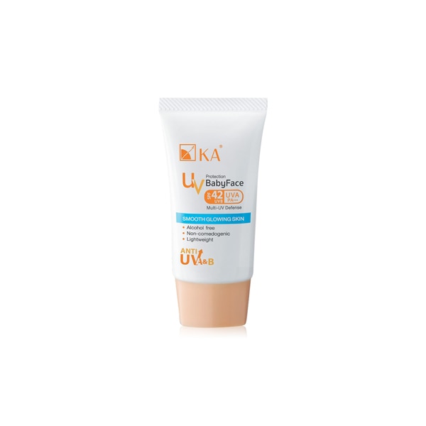 แนะนำครีมกันแดดทาหน้าจาก KA UV Protection Babyface SPF42 PA+++