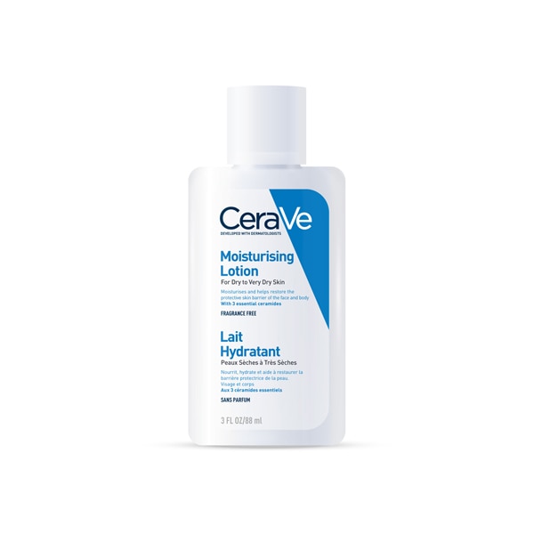  โลชั่นเพิ่มความชุ่มชื้นจาก CeraVe Moisturizing สกินแคร์สำหรับผิวแห้ง