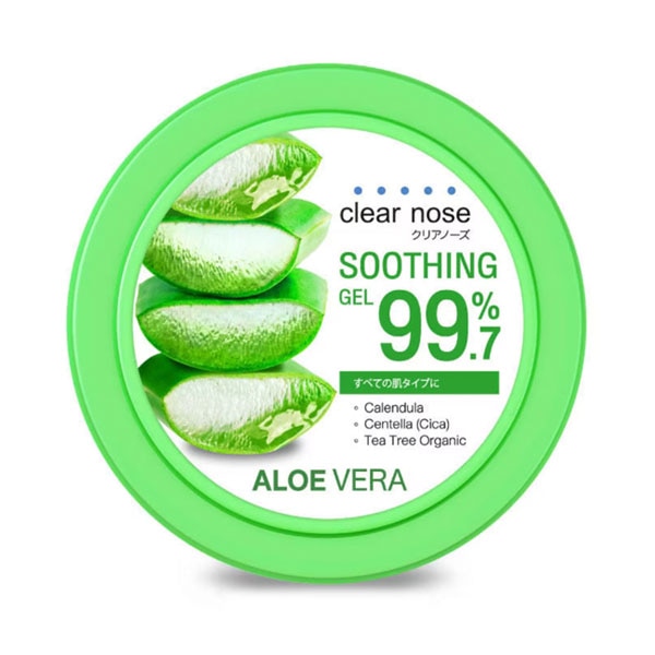 Clear nose Aloe Vera Soothing Brightening Gel สกินแคร์ว่านหางจระเข้เข้มข้น 99.7%