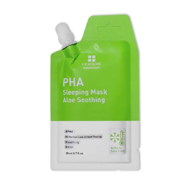  Leaders PHA Sleeping Mask Aloe Shooting มาสก์บำรุงผิวจากประโยชน์ของว่านหางจรเข้