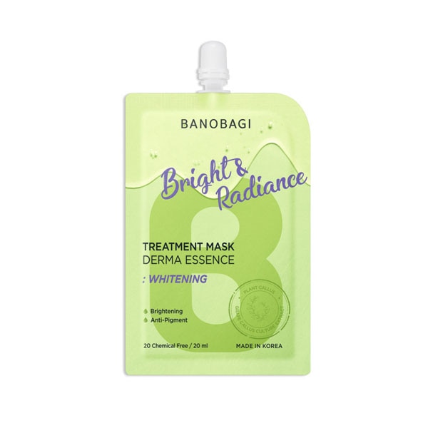 BANOBAGI Treatment Mask Derma Essence ไอเทมหน้าร้อนป้องกันและลดเลือนฝ้าแดด
