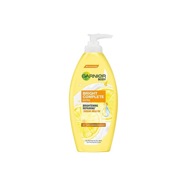 โลชั่นผิวขาว Garnier Body Bright Complete Eเหมาะสำหรับผิวประเภท ทุกสภาพผิว