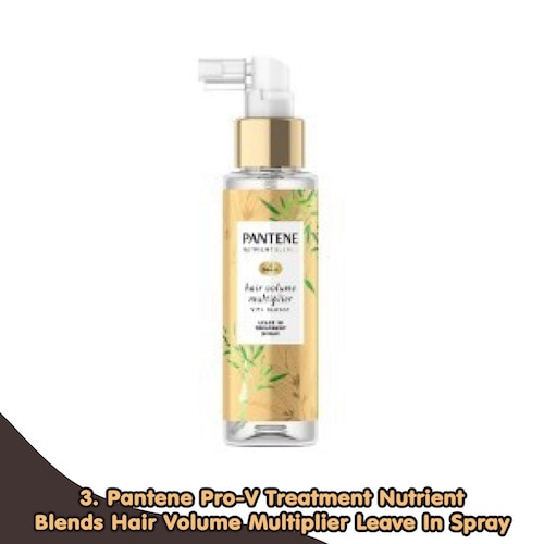 Pantene Pro-V Treatment Nutrient Blends Hair Volume Multiplier Leave In Spray ทรีตเมนต์รักษาผมขาด หลุด ร่วง จากการยืด