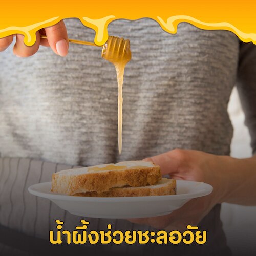 สรรพคุณของน้ำผึ้งช่วยชะลอวัย