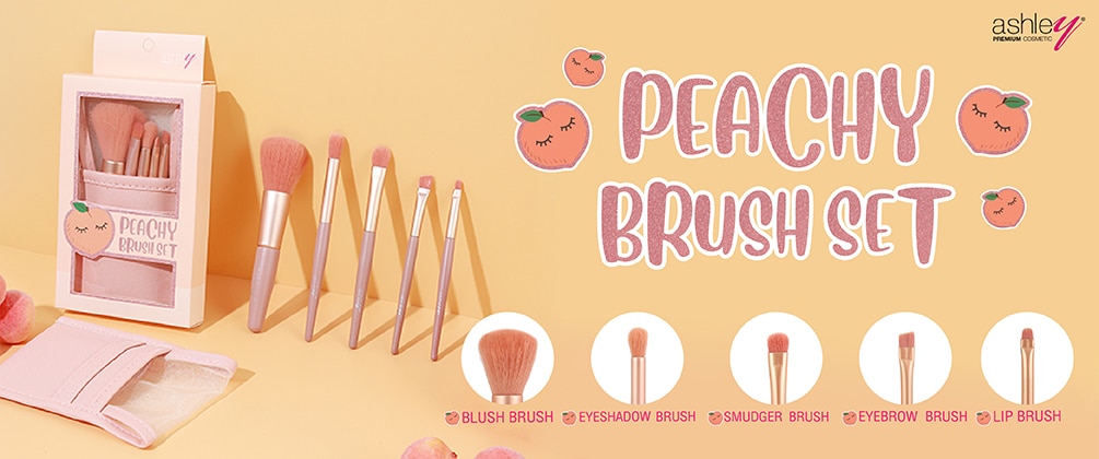 ชอป แอชลี่ย์ Peachy Brush Set