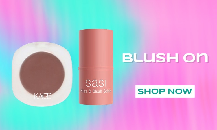 Blush on