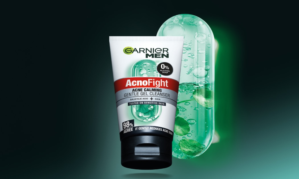 การ์นิเย่ เมน แอคโนไฟท์ แอคเน่ คาล์มมิง เจนเทิล เจล คลีนเซอร์