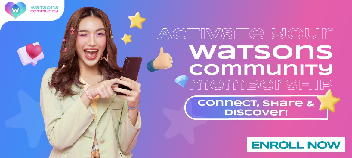 วัตสันคอมมูนิตี้ เปิดแล้ว