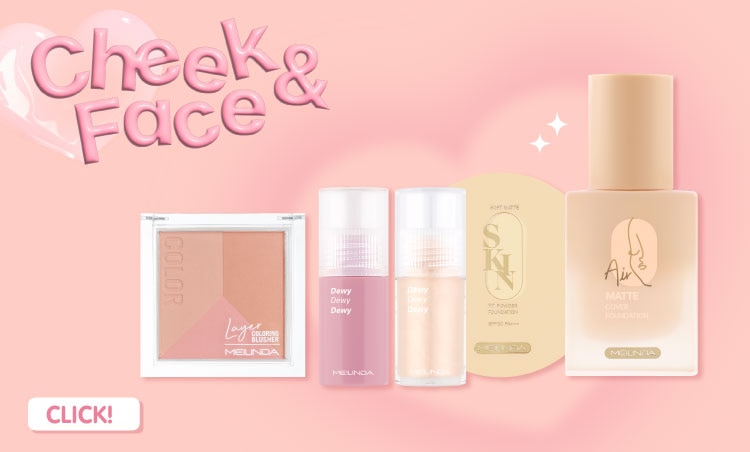 ชอป เมลินดา cheek&face